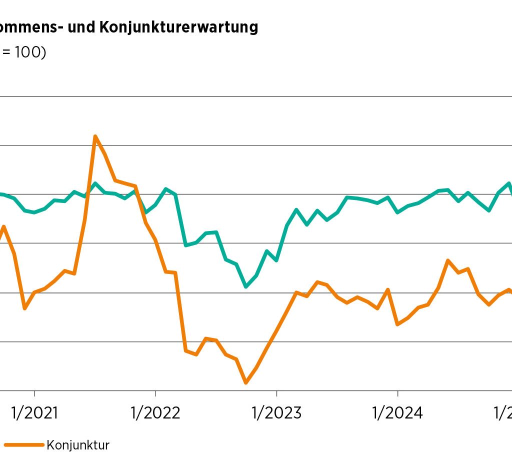 HDE Konsumbarometer Einkommens- und Konjunkturerwartung