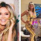 Heidi Klum und Kevin Hart beim Auftakt ihrer Zusammenarbeit mit SharkNinja: Gemeinsam mit der CryoGlow LED-Maske von Shark Beauty gesichtet. Copyright Max Montgomery