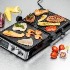 Vielseitig grillen auf kleinem Raum: Der Kontaktgrill von Rommelsbacher überzeugt mit durchdachtem Design, flexibler Plattennutzung und präziser Temperatureinstellung – ideal für ganzjährige Grillmomente in der eigenen Küche.