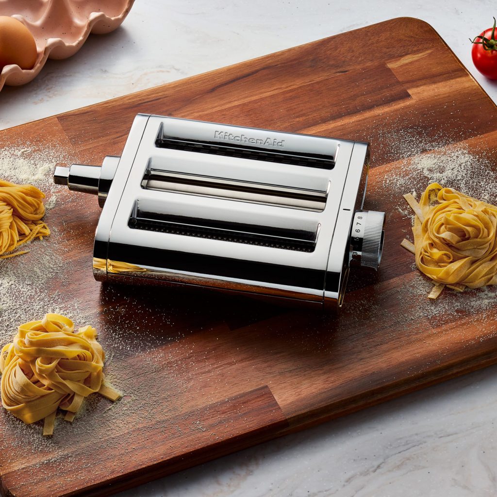 Der neue 3-in-1-Nudelvorsatz von KitchenAid.