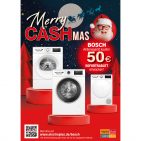 Beispielgrafik zur Aktion „Merry CASHmas!“ von electroplus küchenplus