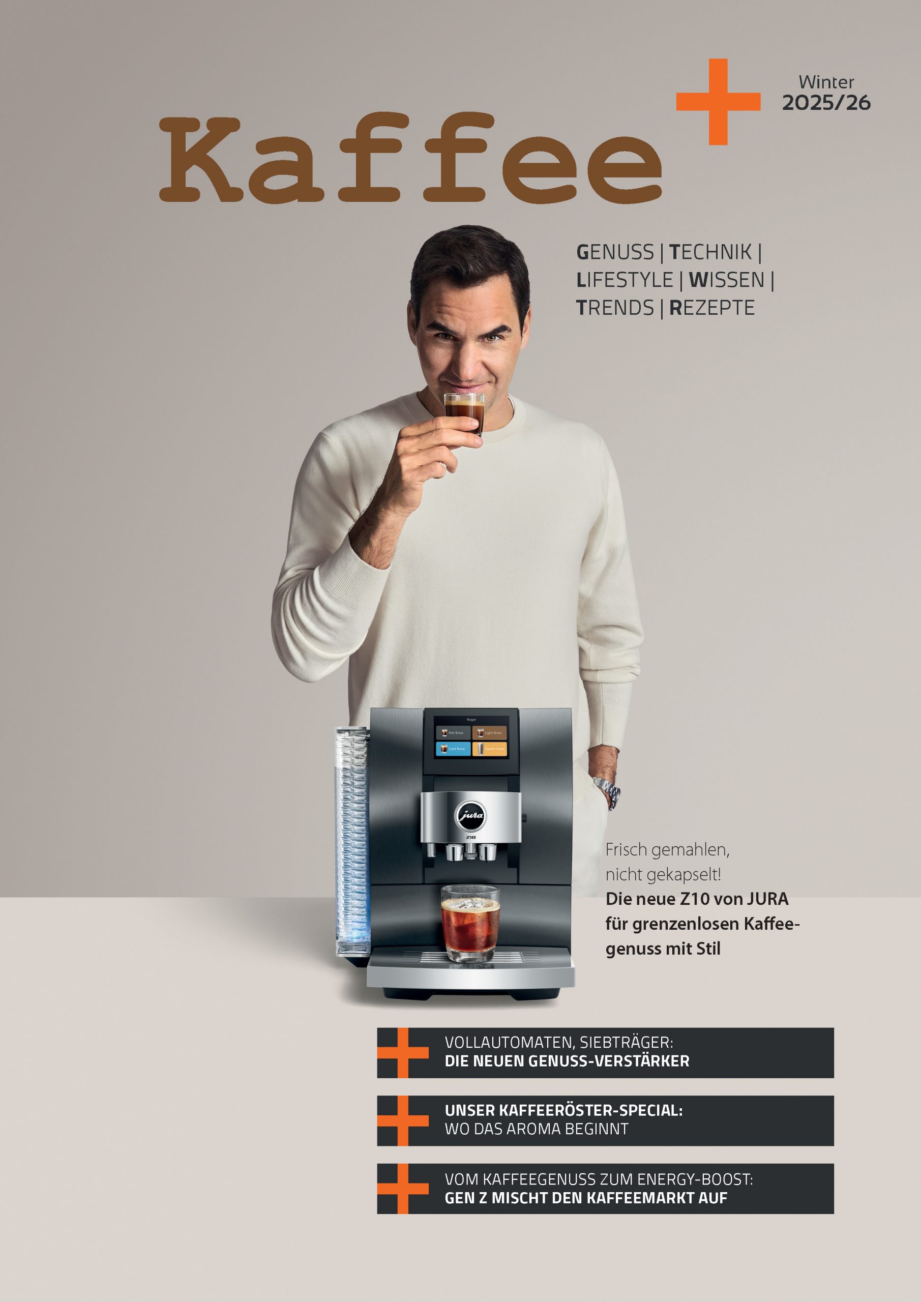 Titel eMagazin Kaffee+ Winter 2025/26