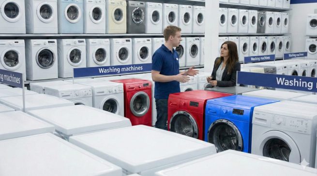 Wenn der Verkäufer zum Experten wird und viele Angebote rund um die Hardware machen kann, stechen Produkte auch künftig aus dem Einheitsbrei heraus. Bild: Nano Banana Pro