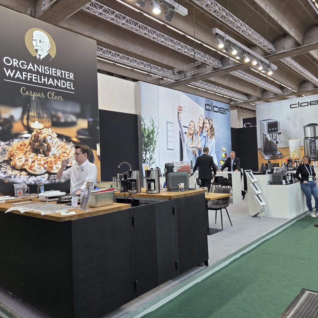 Frecher Auftritt: Cloer.