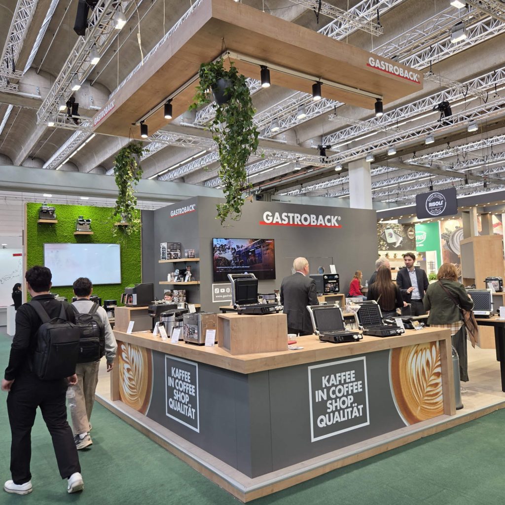 Breit aufgestellt: Gastroback