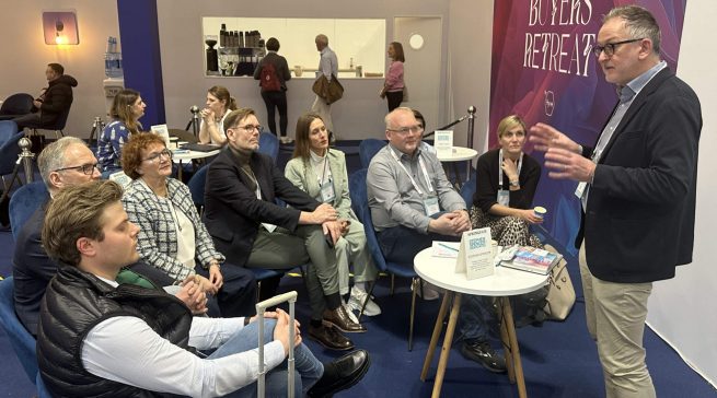 Interessanter Vortrag auf der Spring Fair in Birmingham. Foto: Daniel Kullmann