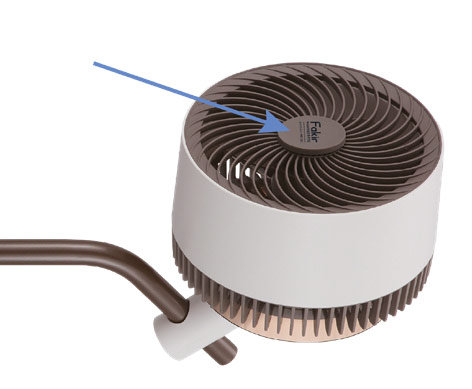 RAUM DUFT: Abnehmbares magnetisches Vliespad am Korb für die Verwendung von Raumdüften. Gleichmäßige Verteilung individueller Raumdüfte.