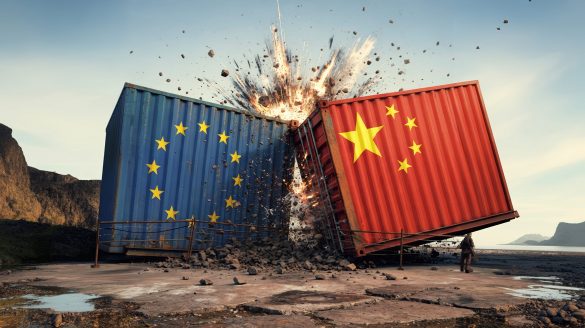 Wer wird im Kampf um internationale Marktanteile die Nase vorn haben? Europa oder China?