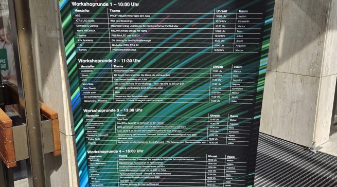 Insgesamt 80 Workshops wurden ion den zwei Kongresstagen angeboten.