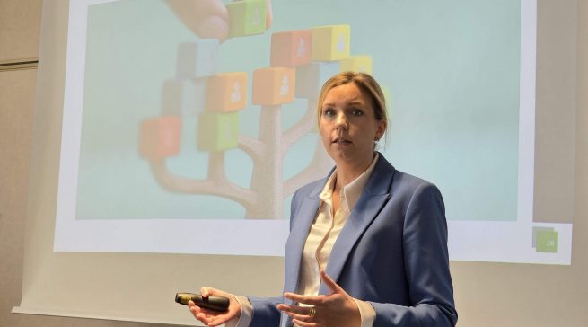 Stabile Finanzen verkündete Vorständin Greta Ziob.