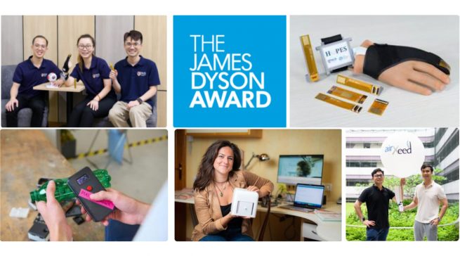 Noch bis zum 15. Juli kann man sich für den James Dyson Award bewerben. Fotomontage: Dyson
