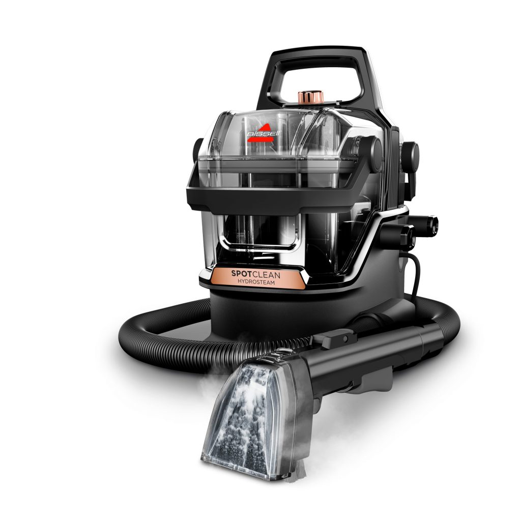 Der BISSELL® SpotClean HydroSteam™ Fleckenreiniger.