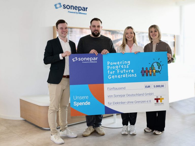 Sonepar: Unterstützt Elektriker ohne Grenzen mit 5.000 Euro