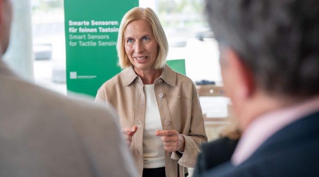 Tanja Rückert, Geschäftsführerin und verantwortlich für Industrietechnik bei Bosch.