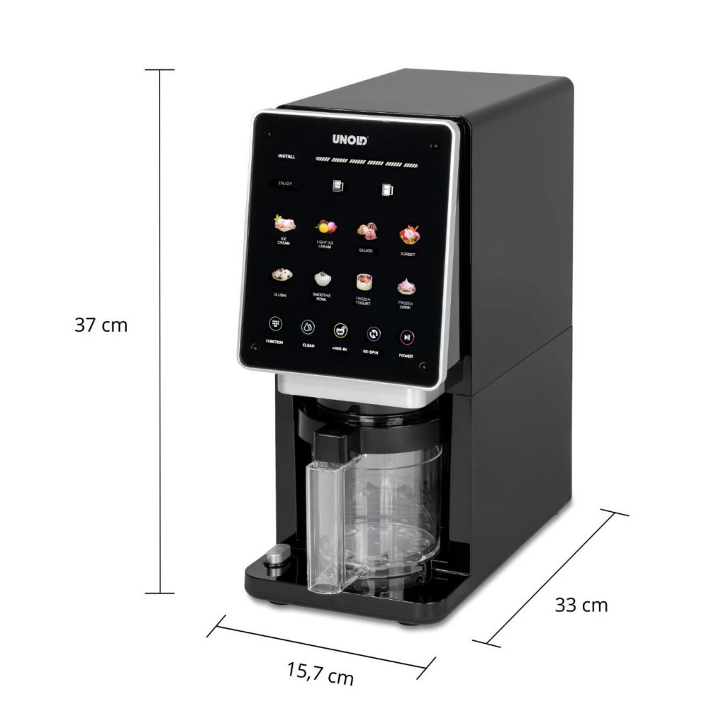 Die Eismaschine CREAM DREAM von Unold.