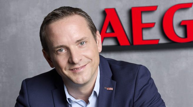 Daniel Köhn, Sales Electrical Retail Director Deutschland & Österreich bei AEG, freut sich auf den Austausch mit den Fachhändlern.