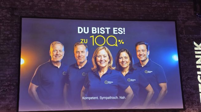 „Du bist es“ lautet der Claim der neuen Telering-Kampagne. Foto: Gabriel Wagner