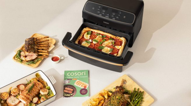Die neu „Twinfry Compact“ Serie von Cosori richtet sich an kleinere Haushalte.