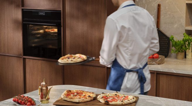 Mit dem neuen „PizzaExpert“-Backofen wollen Electrolux und AEG Pizzagenuss zu Hause garantieren.