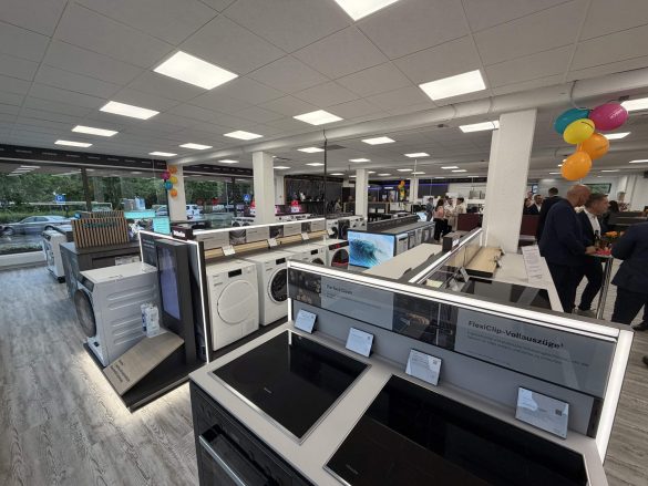 Das Store-Design des neuen Standortes in Schorndorf.