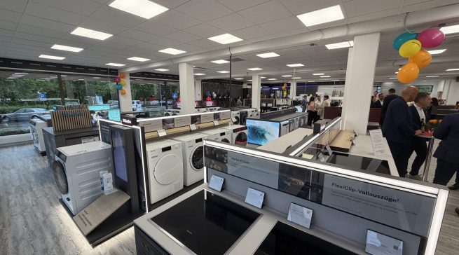 Das Store-Design des neuen Standortes in Schorndorf.