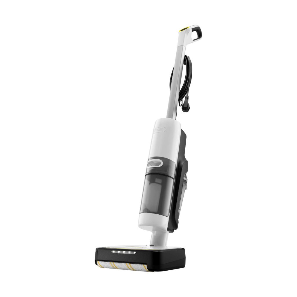 Kärcher erweitert sein Sortiment im Bereich der Bodenpflege um den Dampfsauger SCV 4 Steam Vac.