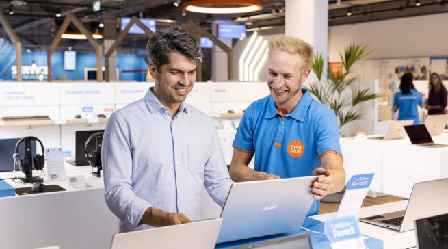 Die Mitarbeiter sind eine wichtige Säule im serviceorientierten Konzept von Coolblue. Foto: Coolblue