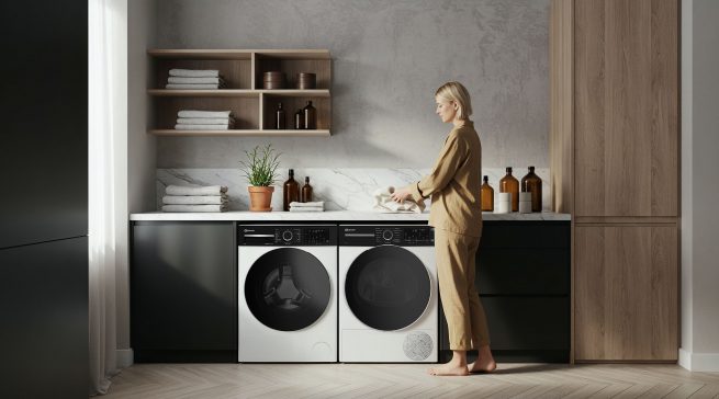 Bauknecht erweitert sein Sortiment im Bereich Waschen und Trocknen um KI-gestützte Funktionen, die Wasch- und Trocknungsprozesse automatisch an Wäsche, Beladung und Nutzerfeedback anpassen.
