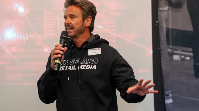 Matthias Schönwandt, Geschäftsführer Retail Media International bei Kaufland, sprach beim EHI Marketing Circle 2026 über die Bedeutung von Datenhoheit und Markenstärke für das Handelsmarketing in einer zunehmend KI-geprägten Welt. Foto: EHI