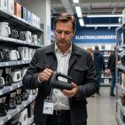 Digitale Angebotskanäle beeinflussen die Kaufentscheidung zunehmend bereits vor dem Besuch im Geschäft oder Onlineshop. Bild mit HIlfe von KI.