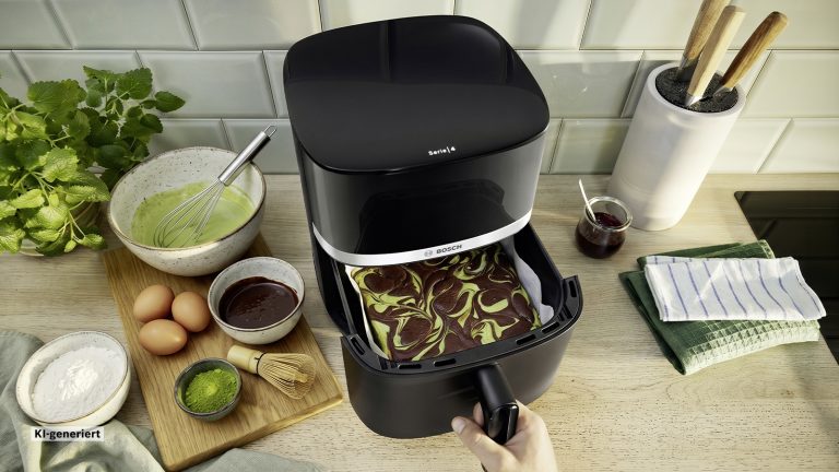 Bosch stellt Matcha-Backen im Air Fryer in den Mittelpunkt