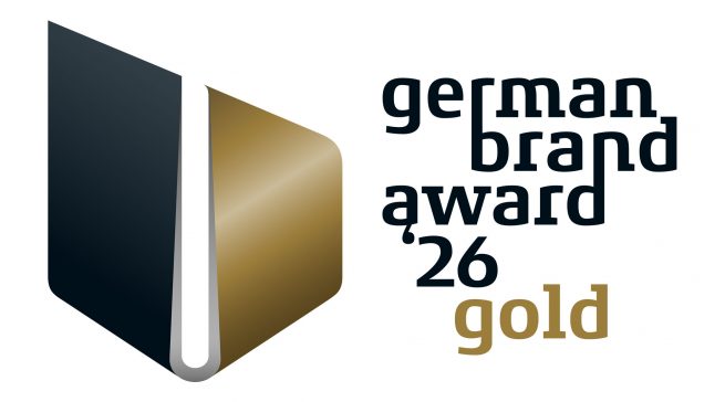 Siegel german brand award 2026 gold für Neff