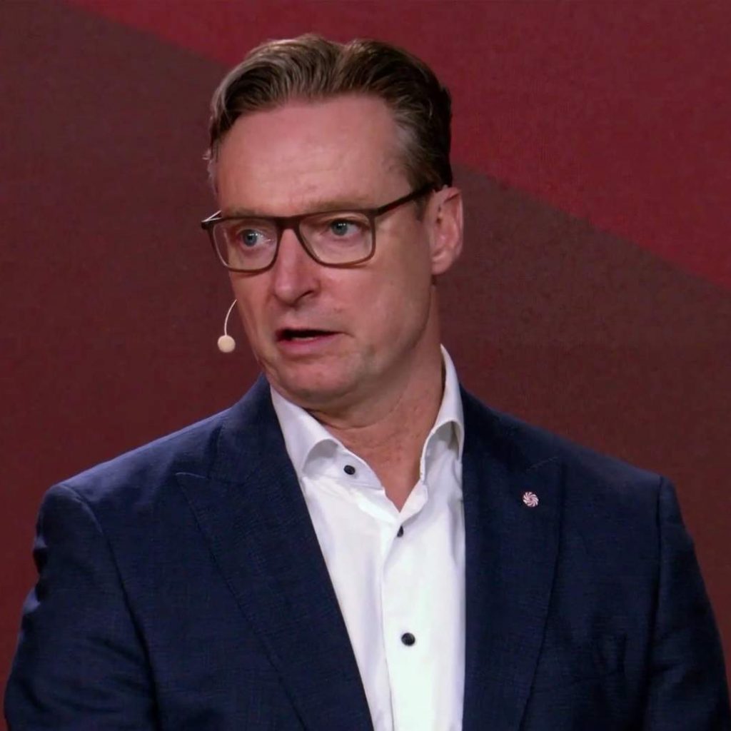 Remko Rijnders (Chief Executive Officer) führte durch die Veranstaltung, Foto: Screenshot
