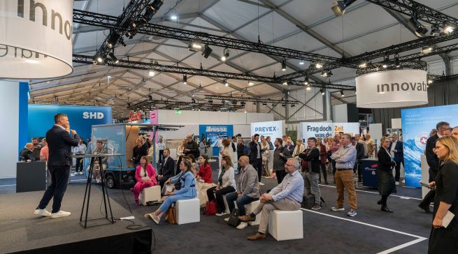 Die area30 bringt vom 19. bis 24. September 2026 rund 180 Aussteller und Marken aus der Küchenbranche in Löhne zusammen.