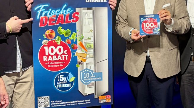 electroplus küchenplus und Liebherr ziehen eine positive Bilanz der gemeinsamen Sommerkampagne „Frische-Deals“ rund um Kühlgeräte mit BioFresh-Technologie.