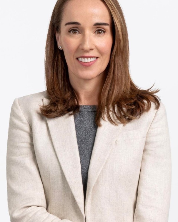 Quay-CEO Katherine Cousins betont, dass der mit eyebot angebotene Sehtest der Aktualisierung einer Brillenverordnung dient, aber keine umfassende augenmedizinische Untersuchung ersetzt. Foto: Quay.