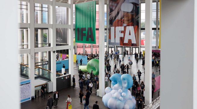 IFA 2026: Der Treffpunkt für Innovationen! 🚀 Hersteller, Marken, Handel und Medien vereint vom 4. bis 8. September.