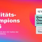 Bei den Qualitäts-Champions 2026 führt Miele das Ranking der Haushalts-Großelektronik an, während Jura bei Haushalts-Kleingeräten den höchsten Qualitäts-Score erreicht.