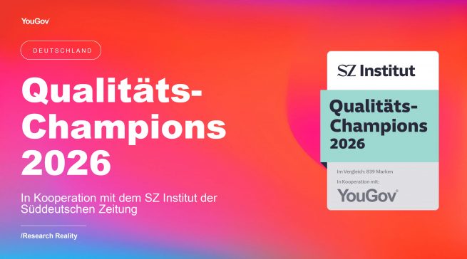 Bei den Qualitäts-Champions 2026 führt Miele das Ranking der Haushalts-Großelektronik an, während Jura bei Haushalts-Kleingeräten den höchsten Qualitäts-Score erreicht.