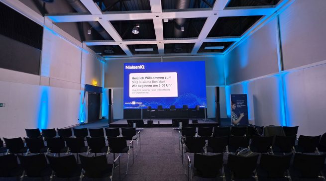 NIQ Business Breakfast auf der IFA 2025 - Gleich geht es los. Foto: G. Wagner