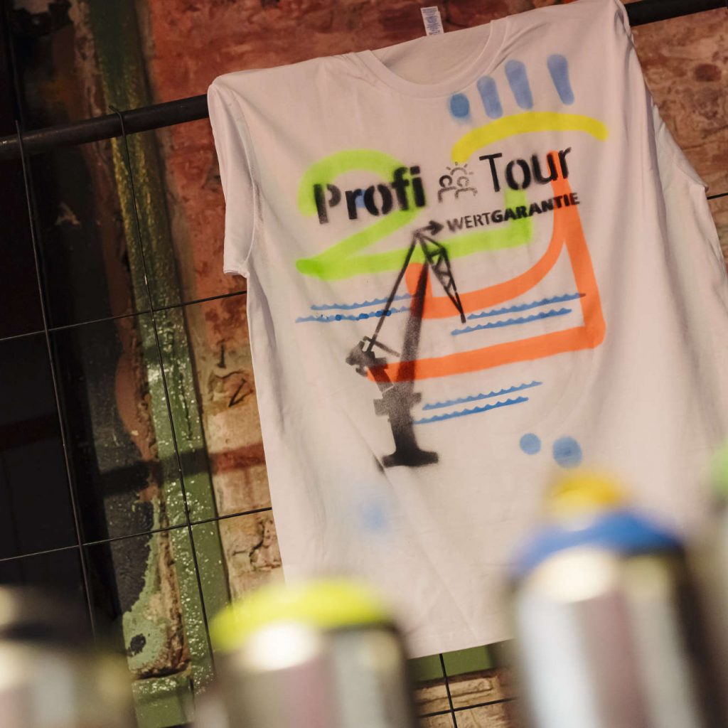 Die Ergebnisse des kreativen Workshops konnten sich sehen lassen. Foto: Wertgarantie / Kevin Münkel