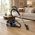 Mit dem Air Wave | RBL 911 bringt Fakir einen beutellosen Akku-Staubsauger in Schlittenbauform auf den Markt und belebt gleichzeitig die Premiummarke Air Wave neu.