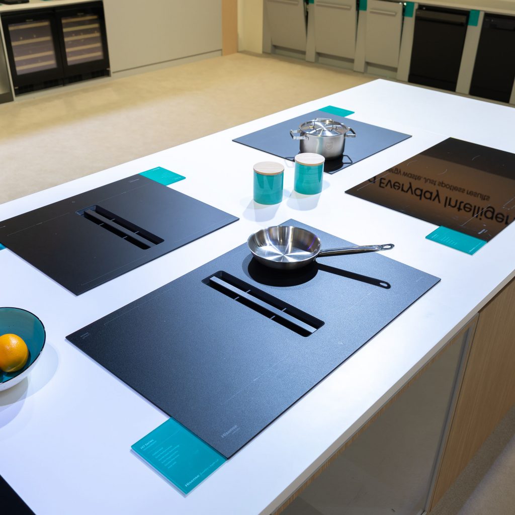 Matte Kochfelder von Gorenje für einen modernen Look.