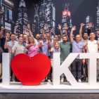 I ❤️ KT: Das KüchenTreff-Team zeigt auf der area30, was den Verband ausmacht.