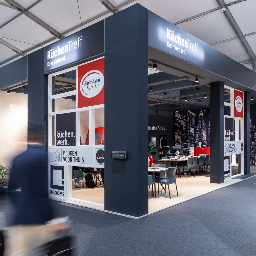 Der Stand von KüchenTreff auf der area30.
