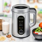 Mit dem Veggie Drink & Suppen Bereiter SVD 1400 „Vera“ von Rommelsbacher lassen sich Pflanzendrinks, Suppen und weitere Speisen individuell und energiesparend selbst zubereiten.