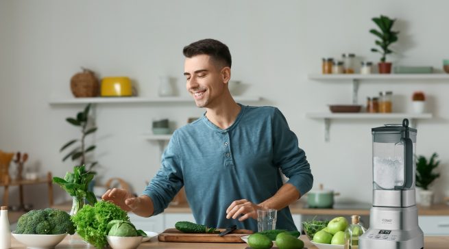 Der PowerBlender B 3000 Pro von Caso Design verfügt über drei Programmfunktionen, ein titanbeschichtetes Messersystem und einen Zwei-Liter-Mixbehälter.