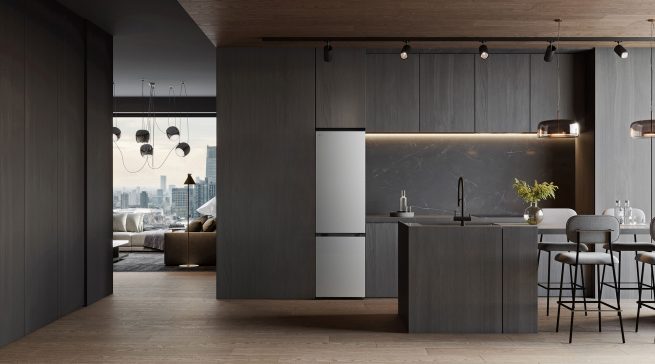 Die LG GBBS514AMB bietet 333 Liter Nutzinhalt, Energieeffizienzklasse A und ein Fit Design für die freistehende oder bündige Aufstellung in der Küchenzeile.