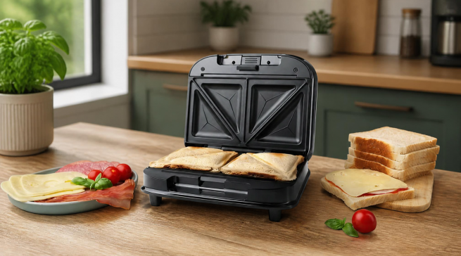 Mit den Sandwichmakern SG 25 und SG 50 erweitert Steba sein Sortiment um zwei Modelle für die schnelle und vielseitige Zubereitung warmer Snacks im Küchenalltag.