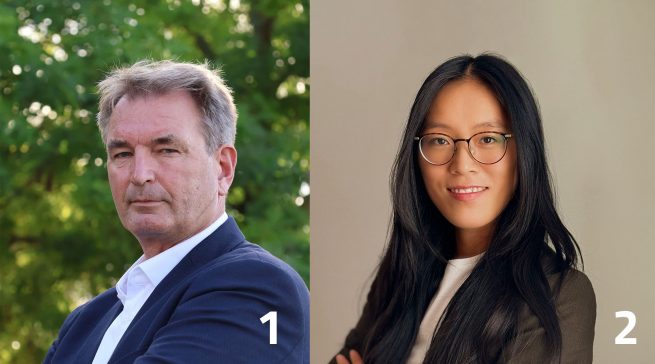 Smeg verstärkt sein Key Account Management im deutschsprachigen Raum: (1) Michael Schlottke übernimmt zentrale Vertriebsaufgaben in Deutschland, (2) Stephanie Nodale verantwortet Key Accounts in Österreich und den Elektrofachhandel in Österreich Ost. Fotos: Smeg